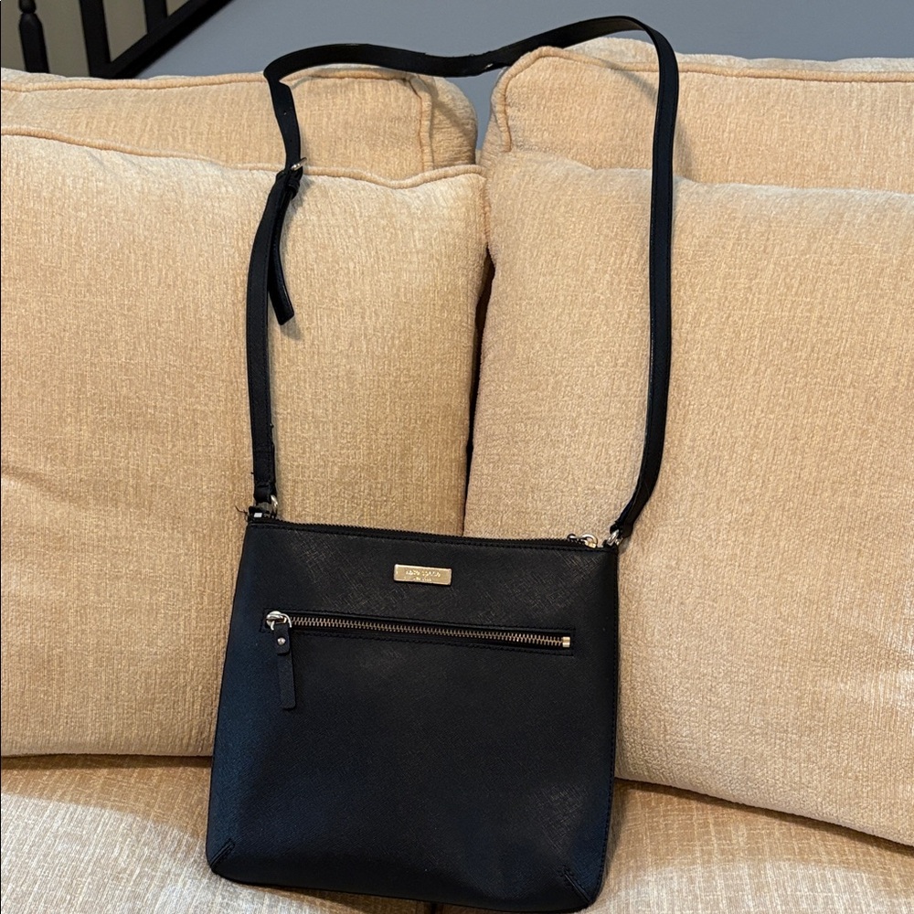 Elegant Black Kate Spade Crossbody Bag